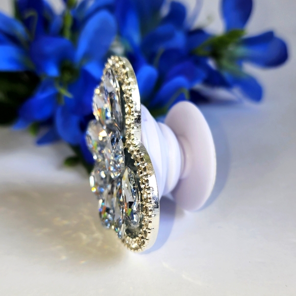 Pop Socket 💎 Stunning Diamond Heart Pop Socket for Any Phone or Case!! ☆》NWT《☆ - Picture 6 of 7